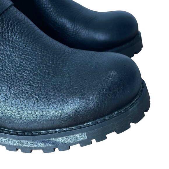 Woolrich Womens Boots Size 6.5 Leather Baltimore Harness Wool Dual Buckle - Picture 4 of 7